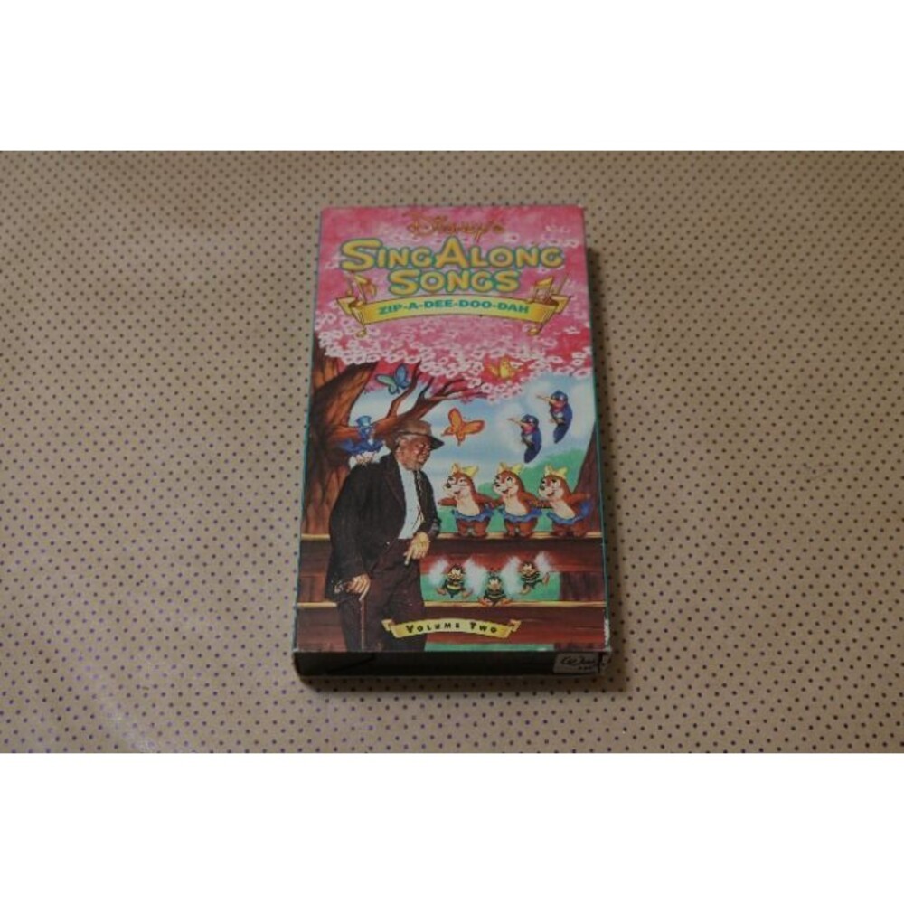 Sing Along Songs Zip A Dee Doo Dah VHS